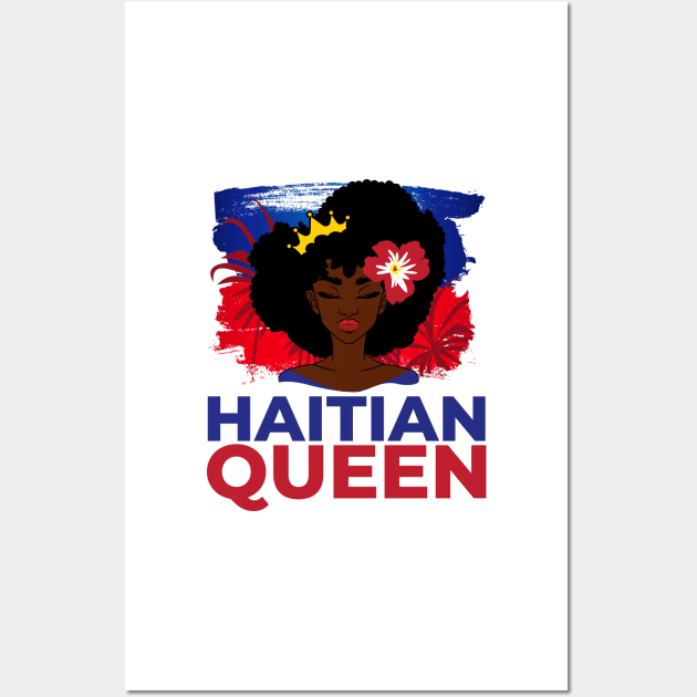 Haitian Queen Crown, Proud Haitian Woman, Haiti Wall Art by CreativeFit